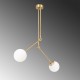 Chandelier Cambaz - 3452 Gold
White Chandelier Cambaz - 3452 Gold
White