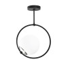 Opviq Chandelier Dolunay - 3901 Black
White