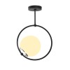 Opviq Chandelier Dolunay - 3901 Black
White