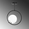 Opviq Chandelier Dolunay - 3901 Black
White