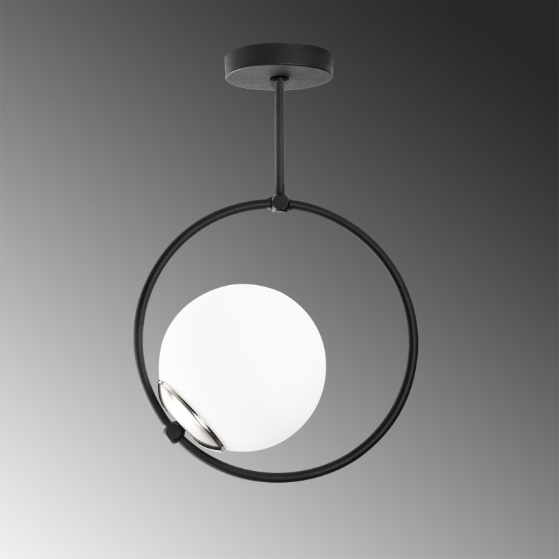 Opviq Chandelier Dolunay - 3901 Black
White