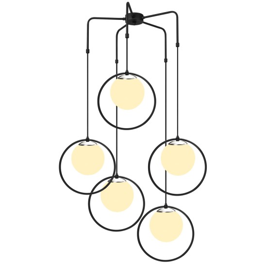 Chandelier Dolunay - 4511 Black
White Chandelier Dolunay - 4511 Black
White
