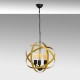 Chandelier Gezegen - 4841 Gold
Black