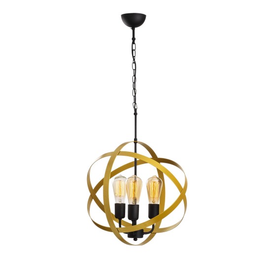 Chandelier Gezegen - 4841 Gold
Black