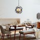 Opviq Chandelier Gezegen - 4843 Gold
Black