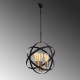 Opviq Chandelier Gezegen - 4843 Gold
Black