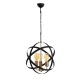 Opviq Chandelier Gezegen - 4843 Gold
Black