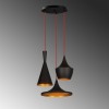 Opviq Chandelier Elmas - 3556 Black
Gold