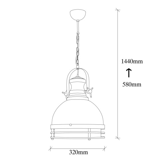 Opviq Chandelier Sağlam - 3762 Red
Black