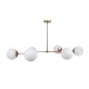 Chandelier Damar - 6322 Yellow
White Chandelier Damar - 6322 Yellow
White