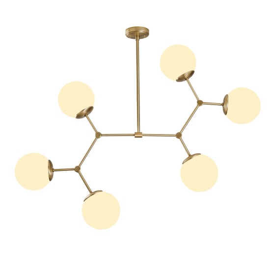 Chandelier Damar - 6327 Yellow
White Chandelier Damar - 6327 Yellow
White