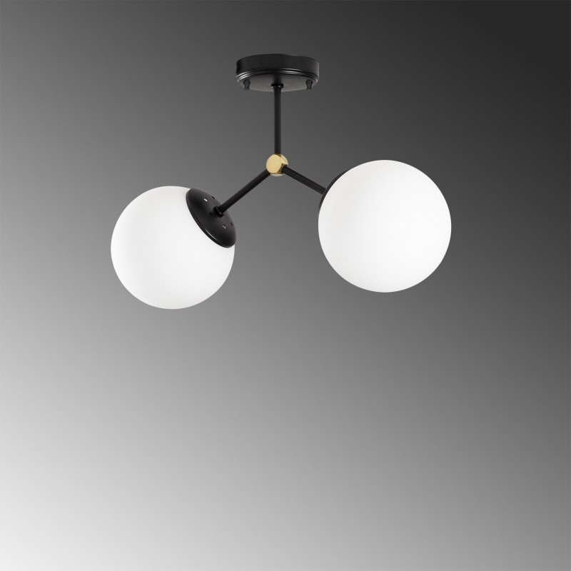 Opviq Chandelier Damar - 6331 Black
White
