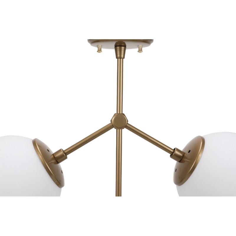 Opviq Chandelier Damar - 6337 Yellow
White