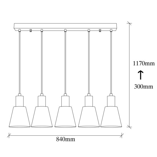 Chandelier Kem - 6352 Black
Nickel Chandelier Kem - 6352 Black
Nickel