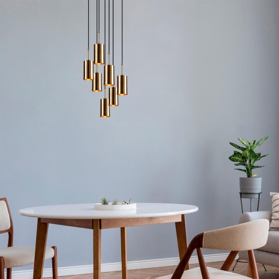Opviq Chandelier Kem - 6391 Gold
Black