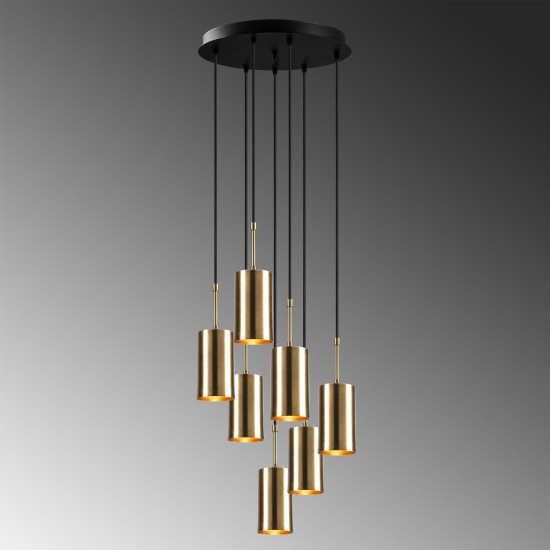 Opviq Chandelier Kem - 6391 Gold
Black