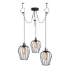 Chandelier Tel - 6686 Black