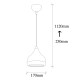 Chandelier Yıldo - 6866 Black
Copper Opviq Chandelier Yıldo - 6866 Black
Copper