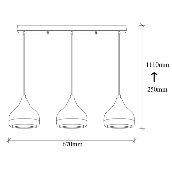 Chandelier Yıldo - 6877 Black
Copper Opviq Chandelier Yıldo - 6877 Black
Copper