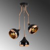 Opviq Chandelier Yıldo - 6891 Black
Copper