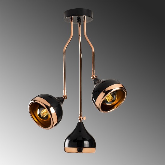 Chandelier Yıldo - 6891 Black
Copper Opviq Chandelier Yıldo - 6891 Black
Copper
