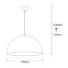 Opviq Chandelier Sivani - MR - 723 Black
Gold