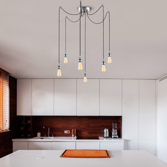 Chandelier Kabluni - MR - 906 Chrome