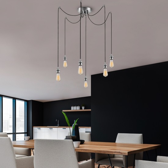 Chandelier Kabluni - MR - 906 Chrome