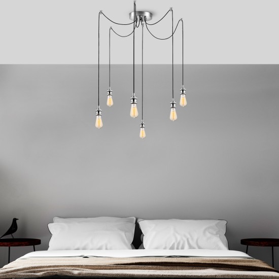 Chandelier Kabluni - MR - 906 Chrome