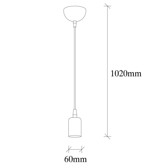 Opviq Chandelier Kabluni - MR - 926 Black