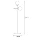 Opviq Floor Lamp Mudoni - MR - 955 Gold