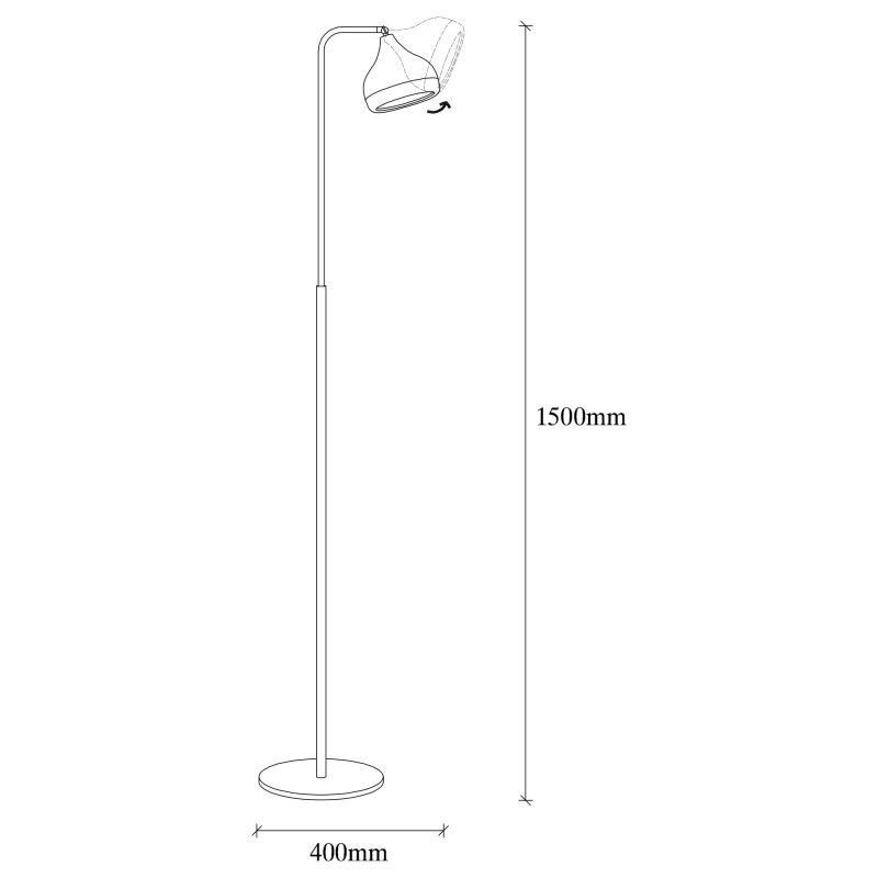 Opviq Floor Lamp Yıldo - NT - 146 Black
Copper