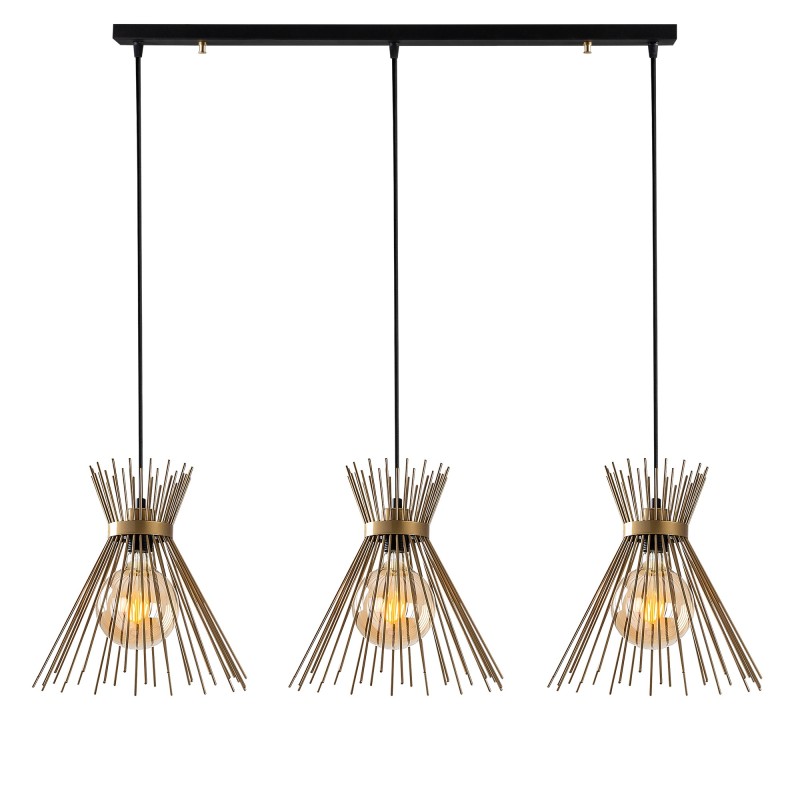 Opviq Chandelier Kirpi - 3089 Black