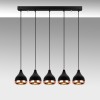 Opviq Chandelier Yıldo - 7010 Black
Copper