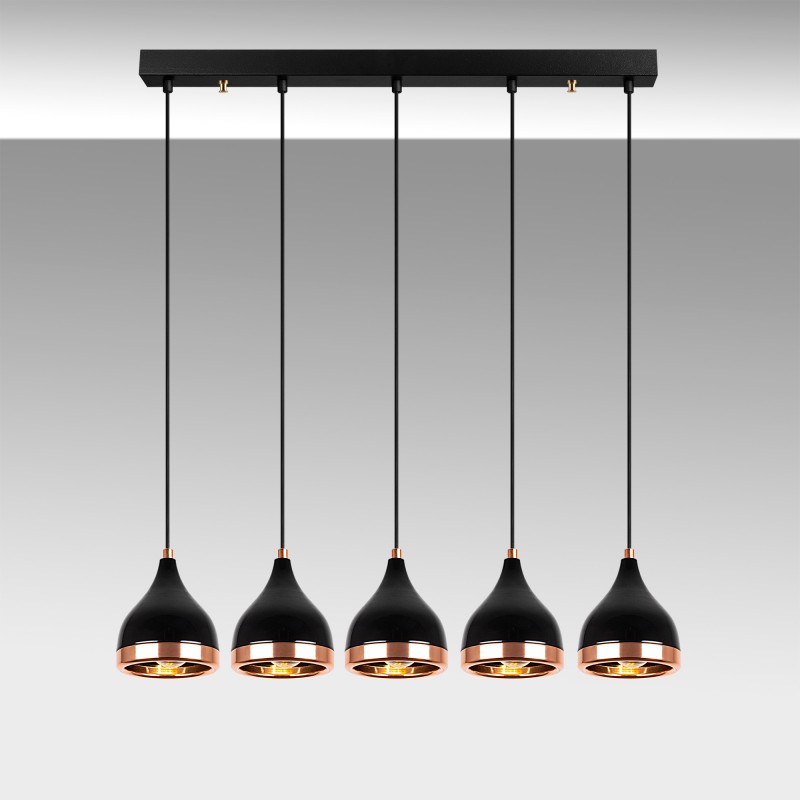 Opviq Chandelier Yıldo - 7010 Black
Copper