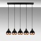Chandelier Yıldo - 7010 Black
Copper Opviq Chandelier Yıldo - 7010 Black
Copper