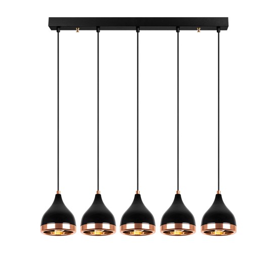 Chandelier Yıldo - 7010 Black
Copper Opviq Chandelier Yıldo - 7010 Black
Copper