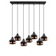 Chandelier Yıldo - 6894 Black Opviq Chandelier Yıldo - 6894 Black