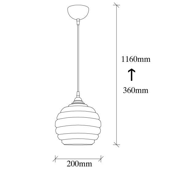 Opviq Chandelier Gold - 010 Gold
Black