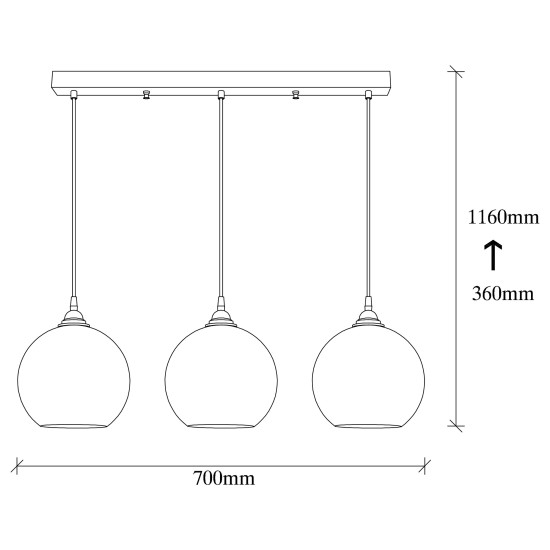 Opviq Chandelier Gold - 022 Gold
Black