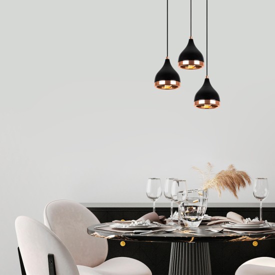 Chandelier Yıldo - 7036 Black
Copper Opviq Chandelier Yıldo - 7036 Black
Copper