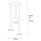 Chandelier Yıldo - 7036 Black
Copper Opviq Chandelier Yıldo - 7036 Black
Copper
