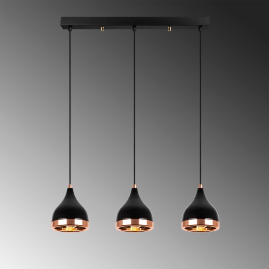Chandelier Yıldo - 7041 Black
Copper Opviq Chandelier Yıldo - 7041 Black
Copper