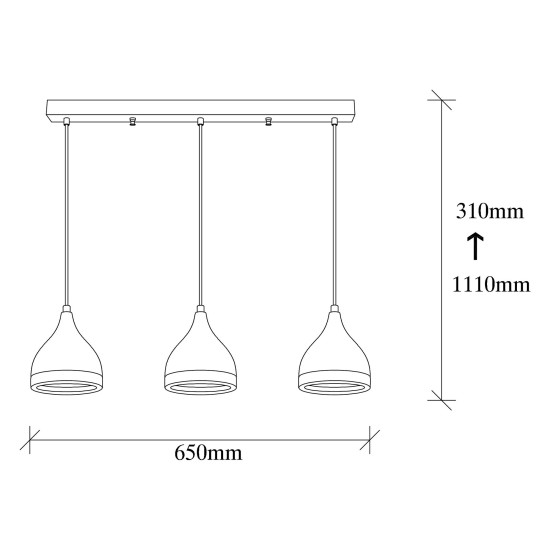 Chandelier Yıldo - 7041 Black
Copper Opviq Chandelier Yıldo - 7041 Black
Copper