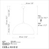 Chandelier Kure 236 - Light Blue Light Blue