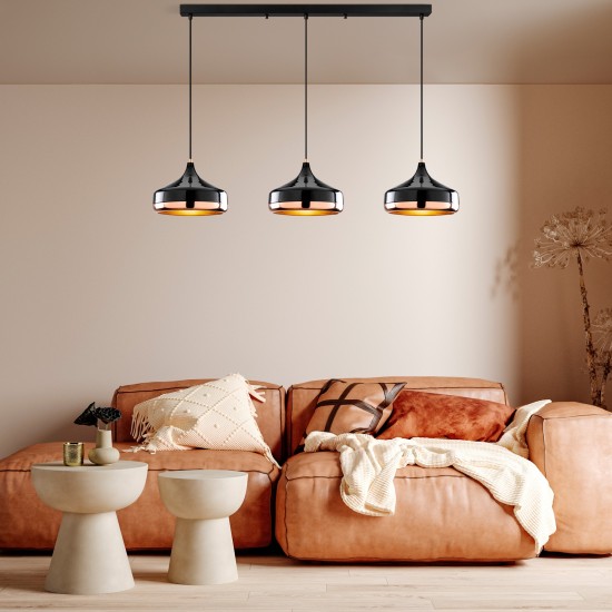 Chandelier Yildo - L-253 - 1 Black Chandelier Yildo - L-253 - 1 Black