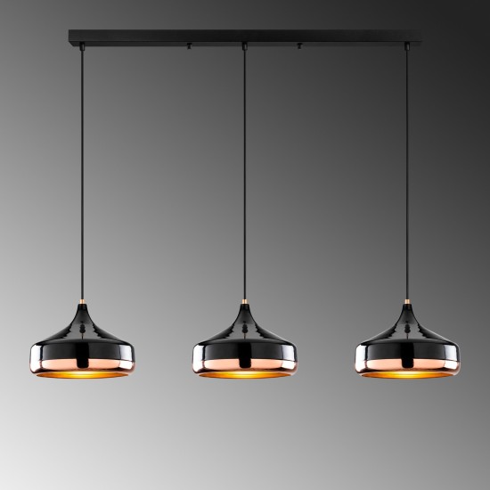 Chandelier Yildo - L-253 - 1 Black Chandelier Yildo - L-253 - 1 Black