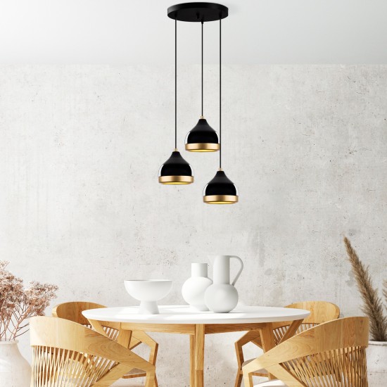Chandelier Yildo - M-6874 Black Chandelier Yildo - M-6874 Black