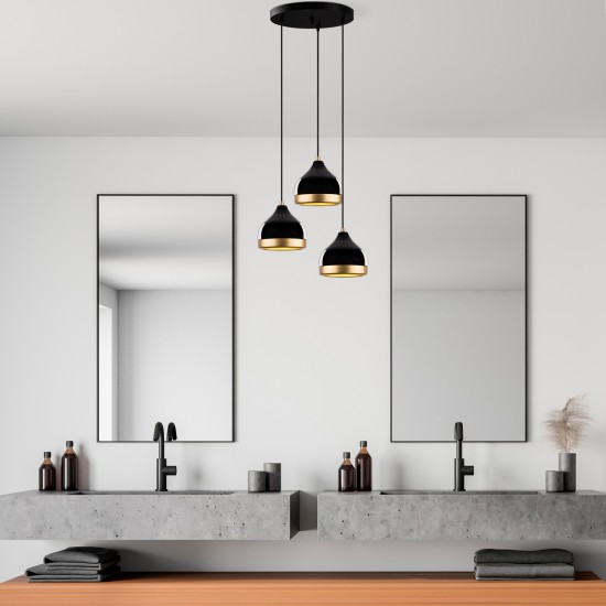 Chandelier Yildo - M-6874 Black Chandelier Yildo - M-6874 Black
