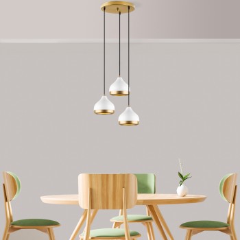Chandelier Yildo - M-6875 White
